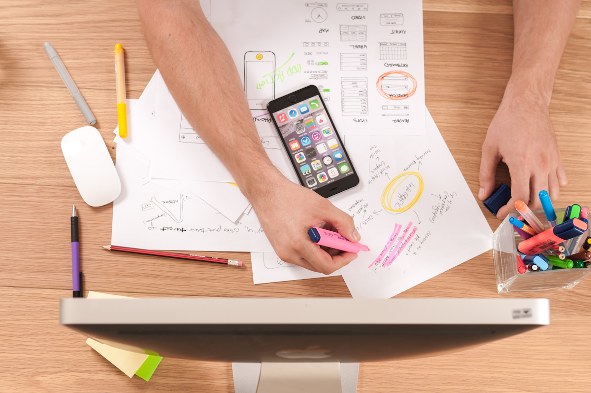 SEO keyword research and analysis concept